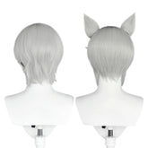Genshin Impact Lyney Lynette Perücke Cosplay Perücke mit Ohren
